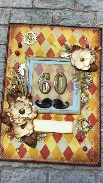 Мужская открытка с юбилеем 60 лет скачать бесплатно