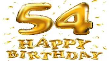 54 года! Поздравление с Днем Рождения для Женщины! 🎉 Красивая и прикольная видео-открытка с пожеланиями